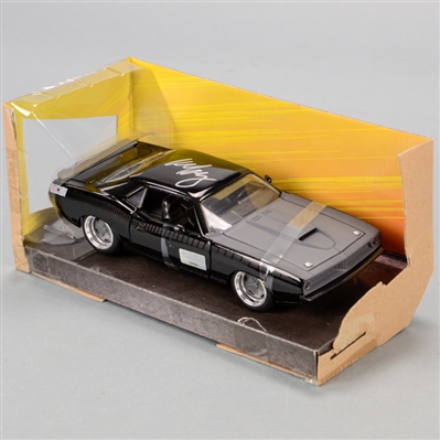Michelle Rodriguez Autographed Fast & Furious Lettys Plymouth Barracuda 1:24 Scale Die-Cast Car