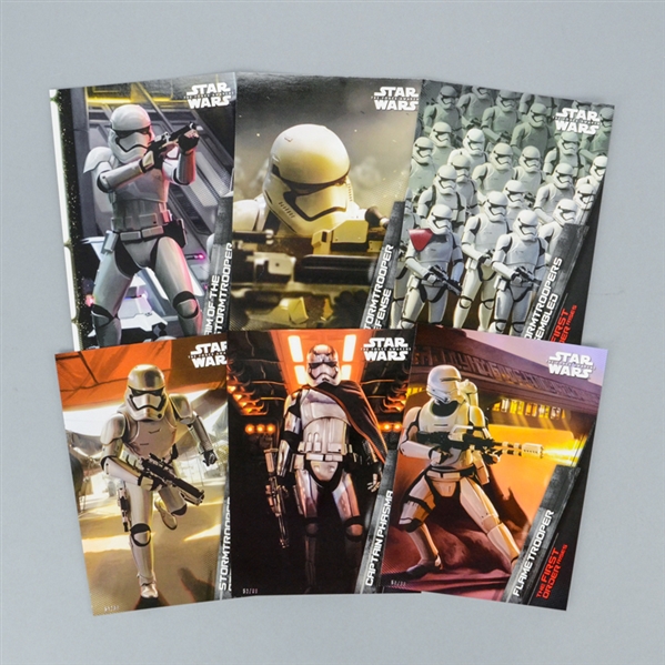 Star Wars: The Force Awakens Trading Card Set (Lot of 6)