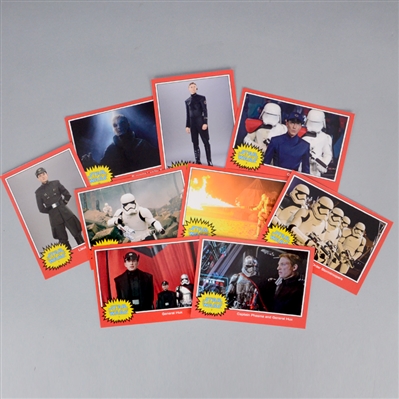 Star Wars: The Force Awakens Trading Card Set (Lot of 9)