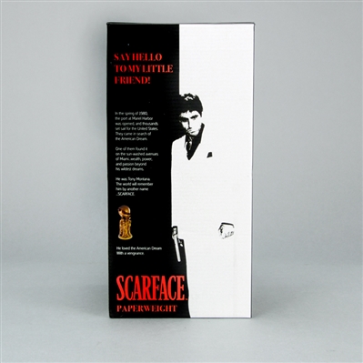 Al Pacino Autographed Scarface Tony Montana The World is Yours Statue