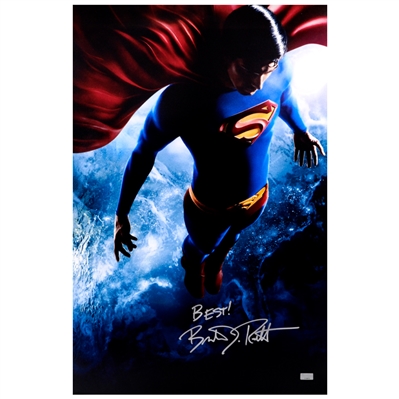 Brandon Routh Autographed Superman Returns 16x24 Poster