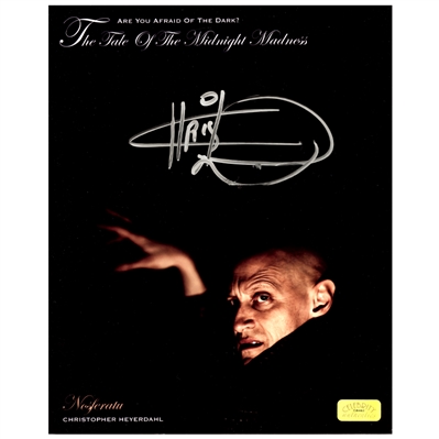 Christopher Heyerdahl Autographed 8x10 Nosferatu Photo