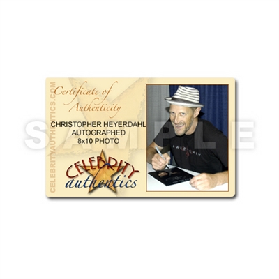 Christopher Heyerdahl Autographed 8x10 Nosferatu Photo