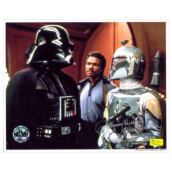 Jeremy Bulloch Autographed 1980 Star Wars The Empire Strikes Back Cloud City 8x10 Photo