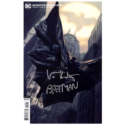 Val Kilmer Autographed Detective Comic 1019 With Batman Inscription