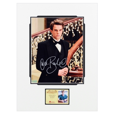 Nathaniel Buzolic Autographed Vampire Diaries Kol 8x10 Matted Photo