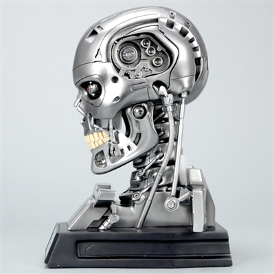 Arnold Schwarzenegger Autographed Terminator T-800 Endoskeleton 1:1 Scale Bust