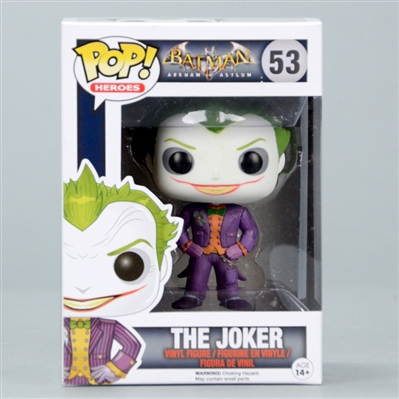 Batman Arkham Asylum The Joker POP Vinyl Figure #53