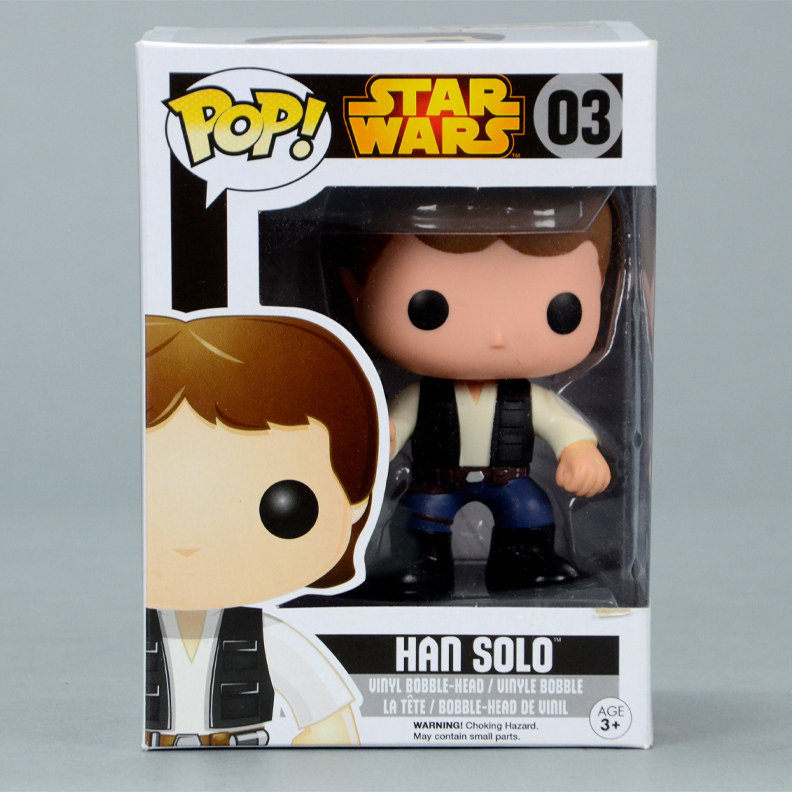 Lot Detail - Star Wars Han Solo POP Vinyl Figure #03