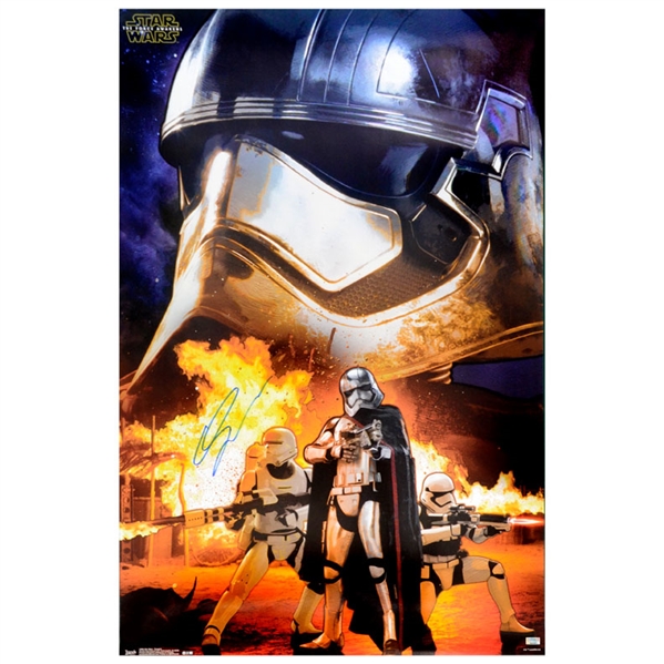 Gwendoline Christie Autographed Star Wars The Force Awakens Captain Phasma 22.5x34 Single-Sided Poster