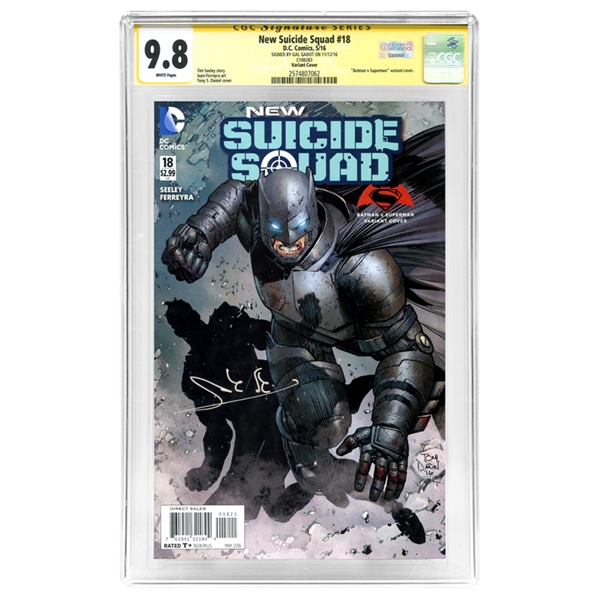 Gal Gadot Autographed New Suicide Squad #18 CGC Signature Series 9.8 (Mint)