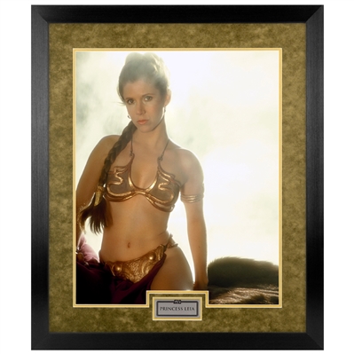 Carrie Fisher Star Wars Princess Leia 16x20 Framed Photo