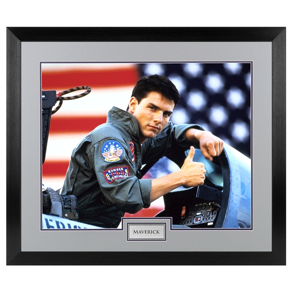Tom Cruise 1986 Top Gun Maverick 16x20 Framed Photo