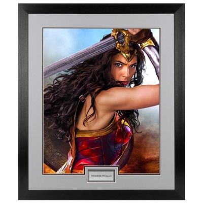 Gal Gadot 2017 Wonder Woman 16x20 Framed Photo