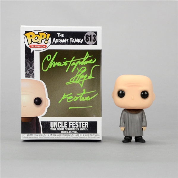 Christopher Lloyd Autographed Uncle Fester #813 Pop! Vinyl Figure