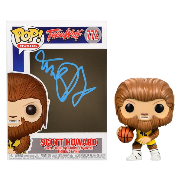 Michael J. Fox Autographed Teen Wolf Scott Howard #772 Pop! Vinyl Figure