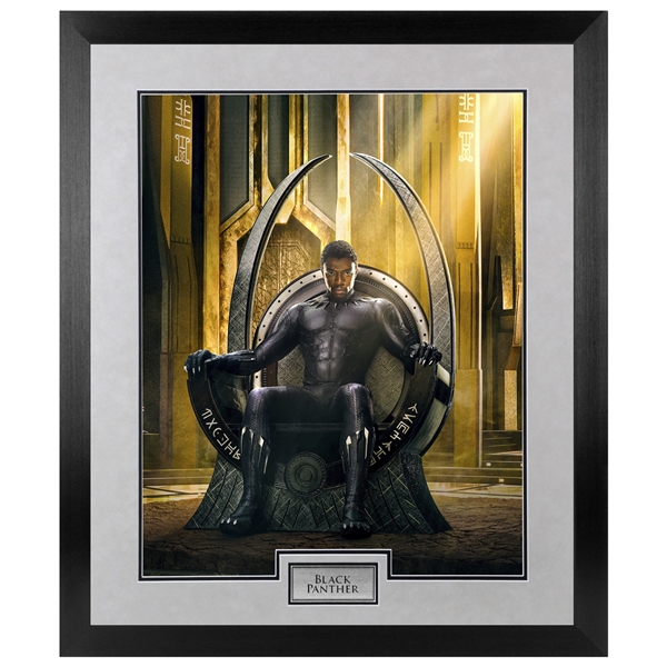 Black Panther King TChalla 16x20 Framed Photo