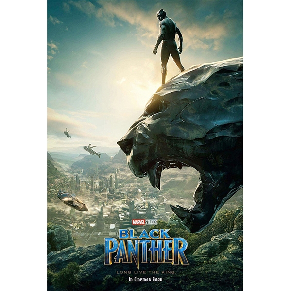 Black Panther Original 27x40 Double-Sided Advance Movie Poster