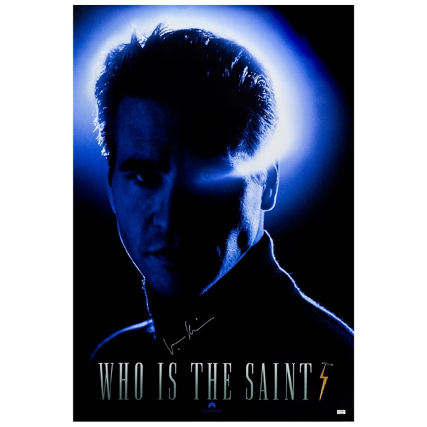 Val Kilmer Autographed The Saint Original 27x40 Single Sided Movie Poster