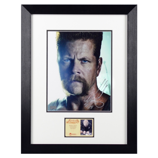 Michael Cudlitz Autographed The Walking Dead Abraham 8x10 Framed Photo