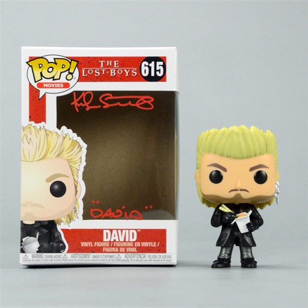 Kiefer Sutherland Autographed The Lost Boys David POP! Vinyl Figure 