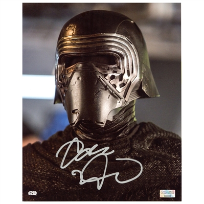 Adam Driver Autographed Star Wars Kylo Ren 8×10 Close Up Photo