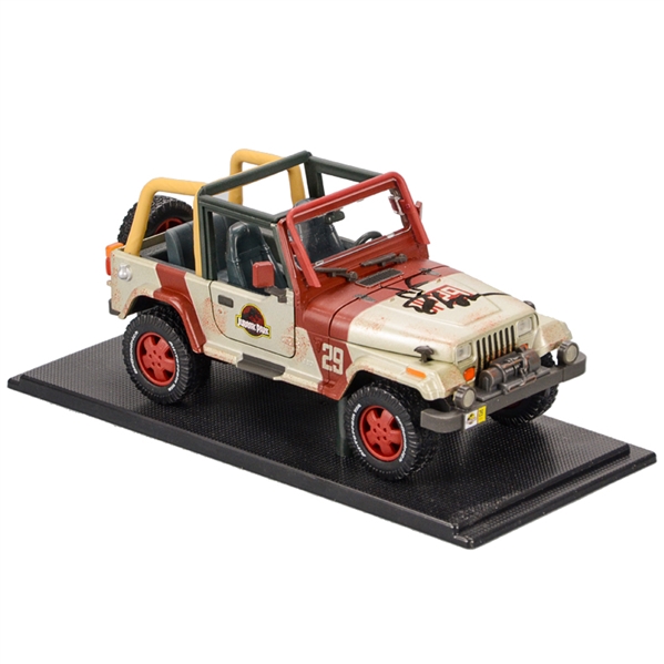 Jeff Goldblum Autographed Jurassic World 1:18 Scale Die-Cast Jeep Wrangler