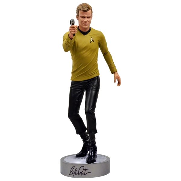 William Shatner Autographed Star Trek Captain Kirk 1:4 Scale 19" Statue * CA Exclusive 