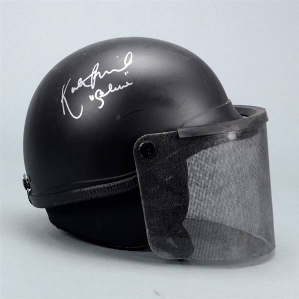 Kate Beckinsale Autographed 2006 Underworld Evolution Screen Used SWAT Guard Motorcycle Helmet with Beckinsale Signed Letter of Authenticity