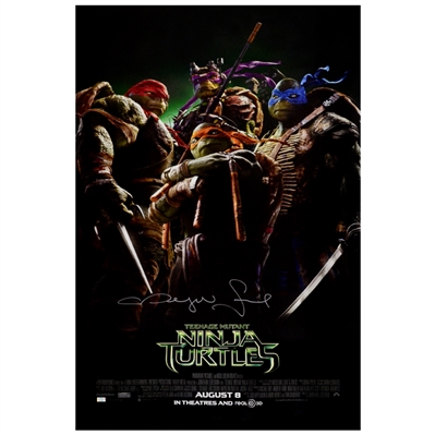 Megan Fox Autographed Teenage Mutant Ninja Turtles 27x40 Movie Poster