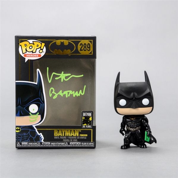  Val Kilmer Autographed Batman Forever #289 Pop! Vinyl Figure with Batman Inscription