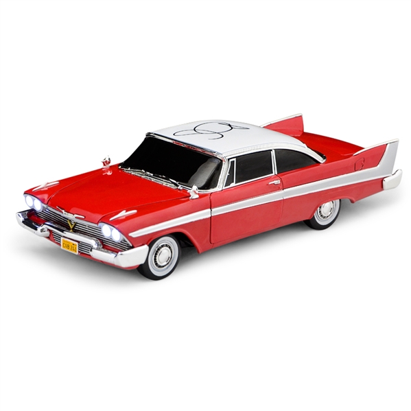 John Carpenter Autographed Christine (1983) 1958 Plymouth Fury 1:18 Scale Die-Cast