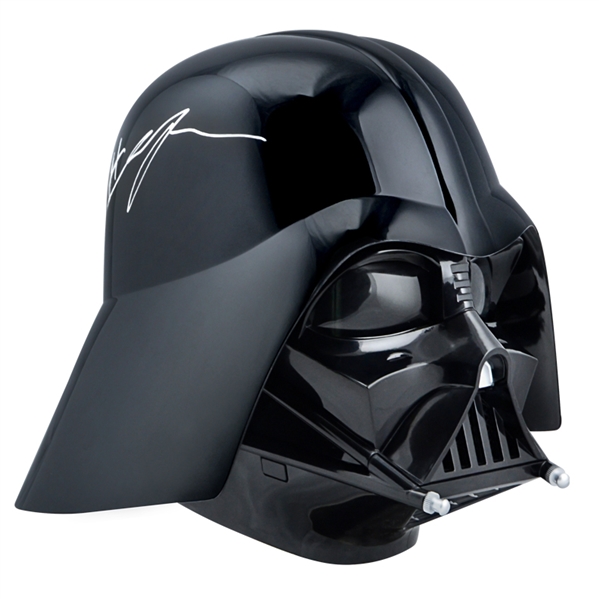 Hayden Christensen Autographed Black Series Star Wars Darth Vader Premium Electronic Voice Changing Prop Replica 1:1 Scale Helmet