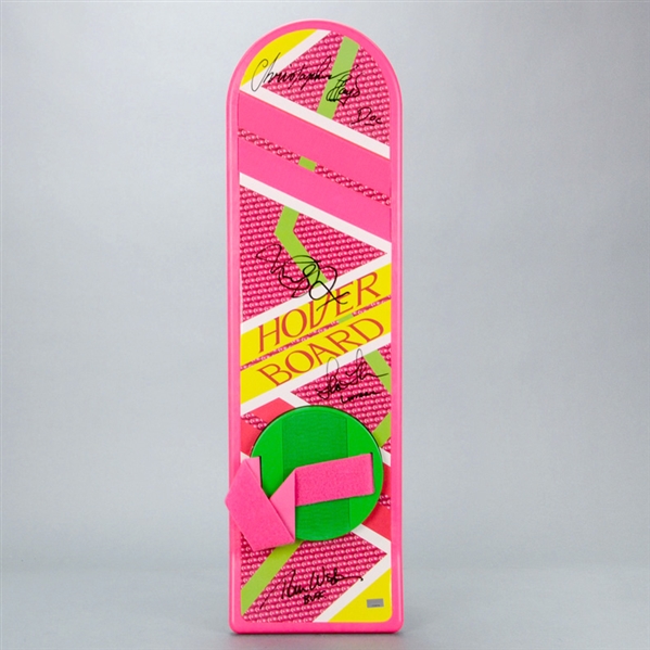 Michael J. Fox, Christopher Lloyd, Thomas Wilson, Lea Thompson Autographed Back to the Future Part II 1:1 Scale Prop Replica Hoverboard