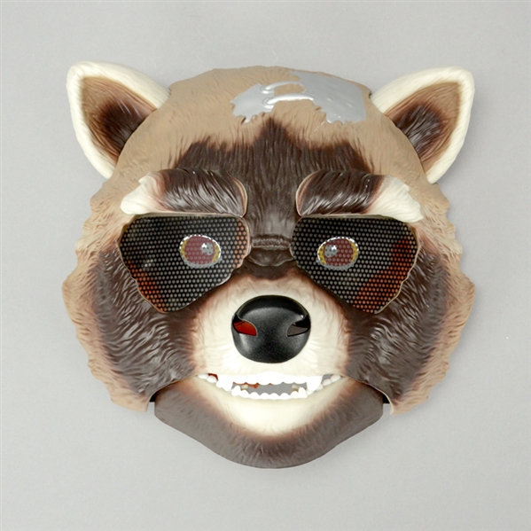 Clare Kramer Personal Collection Rocket Raccoon Guardians of the Galaxy Deluxe Mask * Gift Direct From The Film Premiere!