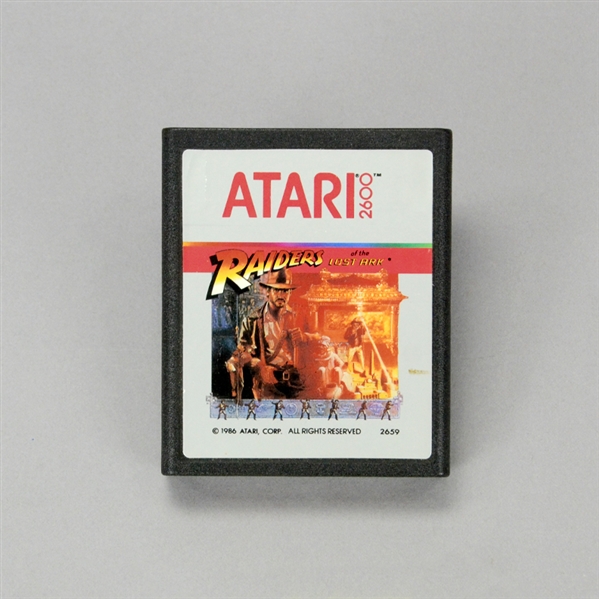 Clare Kramer 1986 Atari Raiders of the Lost Ark Game Cartridge