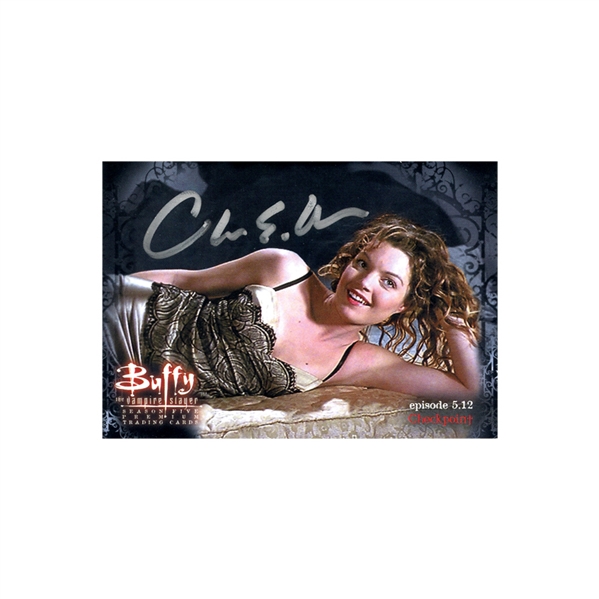 Clare Kramer Autographed Inkworks Buffy The Vampire Slayer Glory Trading Card #35