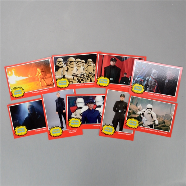 Star Wars: The Force Awakens Trading Card Set (Lot of 9)