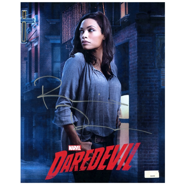 Rosario Dawson Autographed Daredevil 8x10 Promo Photo