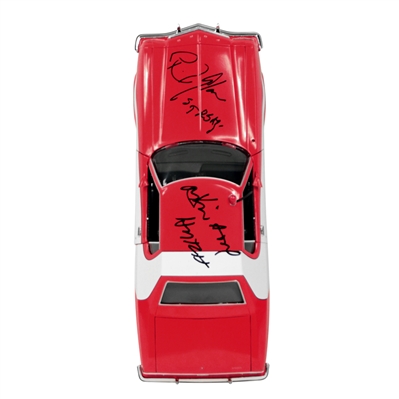 David Soul and Paul Michael Glaser Autographed Starsky and Hutch Torino 1:18 Scale Die-Cast Car
