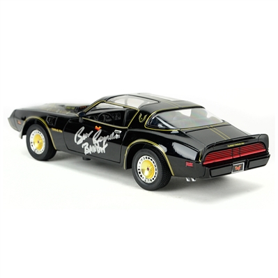 Burt Reynolds Autographed Exclusive Smokey and the Bandit II 1:18 Scale Die-Cast Pontiac Trans Am