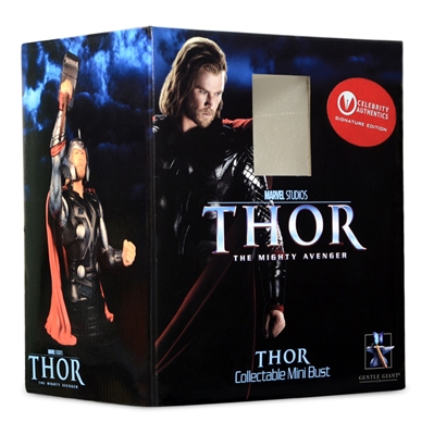 Chris Hemsworth Autographed Gentle Giant Thor The Mighty Avenger 1/6 Scale Bust