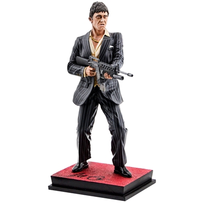 Al Pacino Autographed Scarface Tony Montana My Little Friend 1/6 Scale Statue