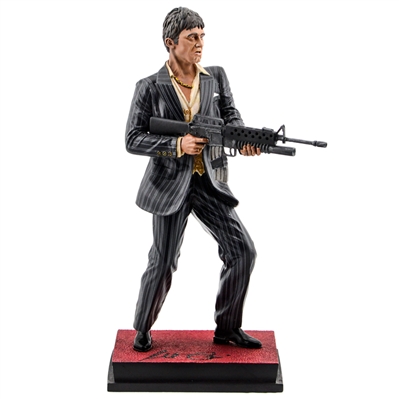 Al Pacino Autographed Scarface Tony Montana My Little Friend 1/6 Scale Statue