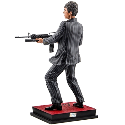 Al Pacino Autographed Scarface Tony Montana My Little Friend 1/6 Scale Statue