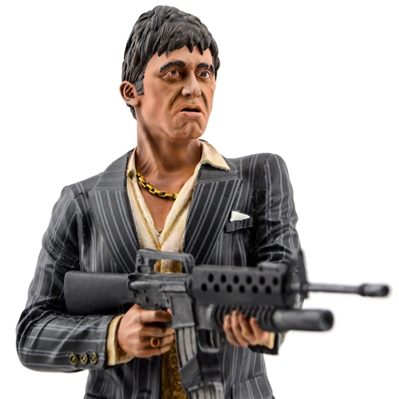Al Pacino Autographed Scarface Tony Montana My Little Friend 1/6 Scale Statue