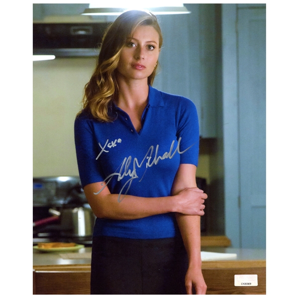 Aly Michalka Autographed iZombie Peyton Charles 8x10 Scene Photo