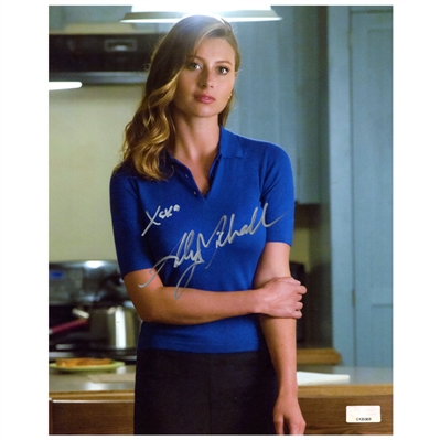 Aly Michalka Autographed iZombie Peyton Charles 8x10 Scene Photo