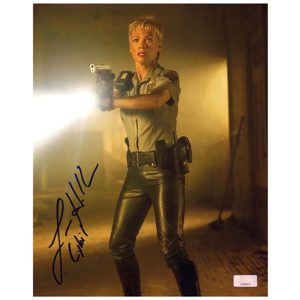 Laurie Holden Autographed 2006 Silent Hill Cybil 8x10 Scene Photo