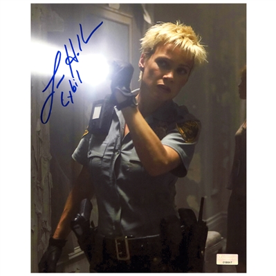 Laurie Holden Autographed 2006 Silent Hill Cybil Searching 8x10 Photo